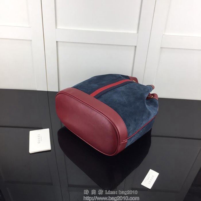 GUCCI古馳 新款 專櫃品質 原單 553961 藍磨砂 時尚 女款肩背包HY1431